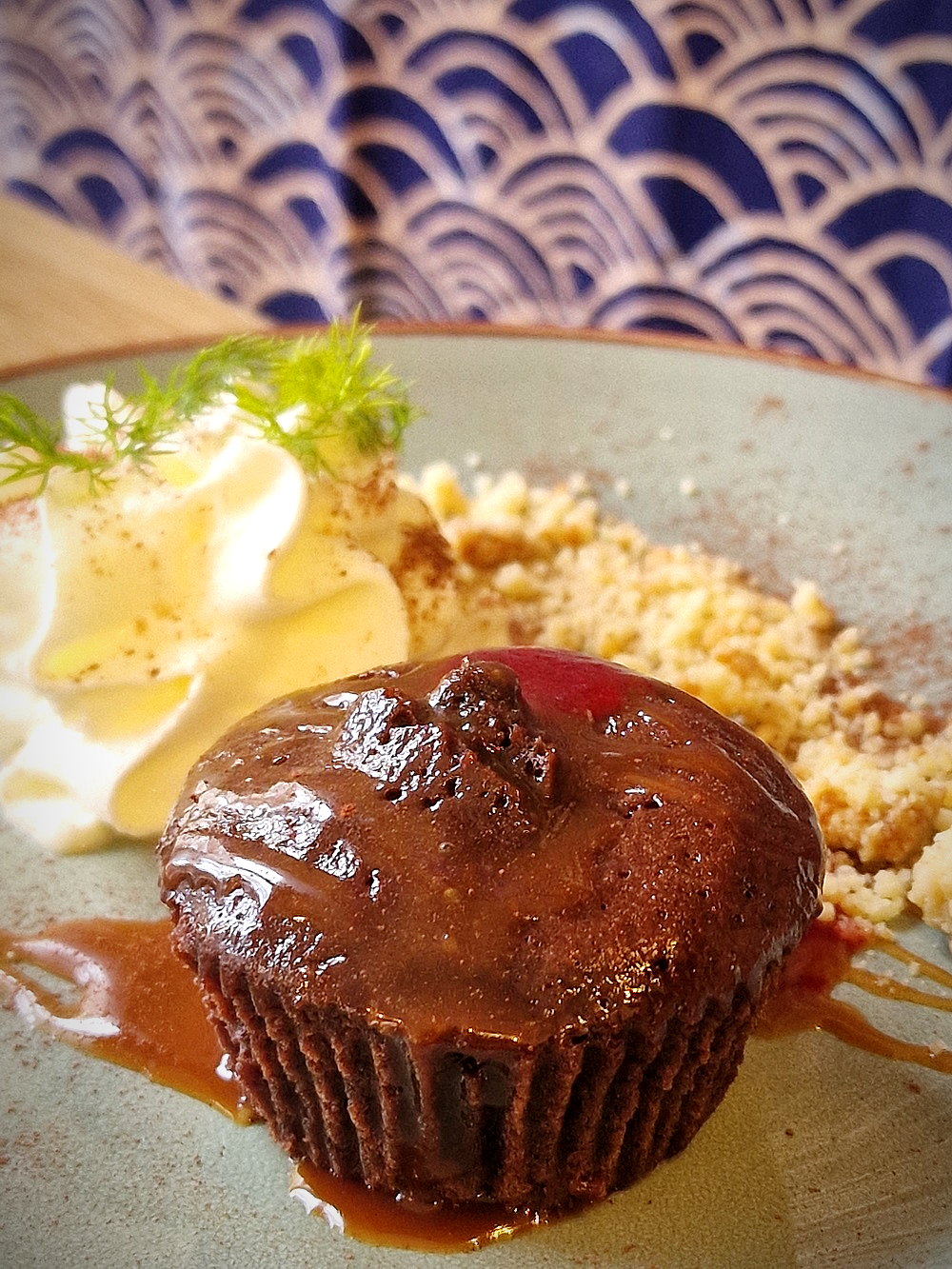 le moelleux au chocolat servi chez Soul à Marseille