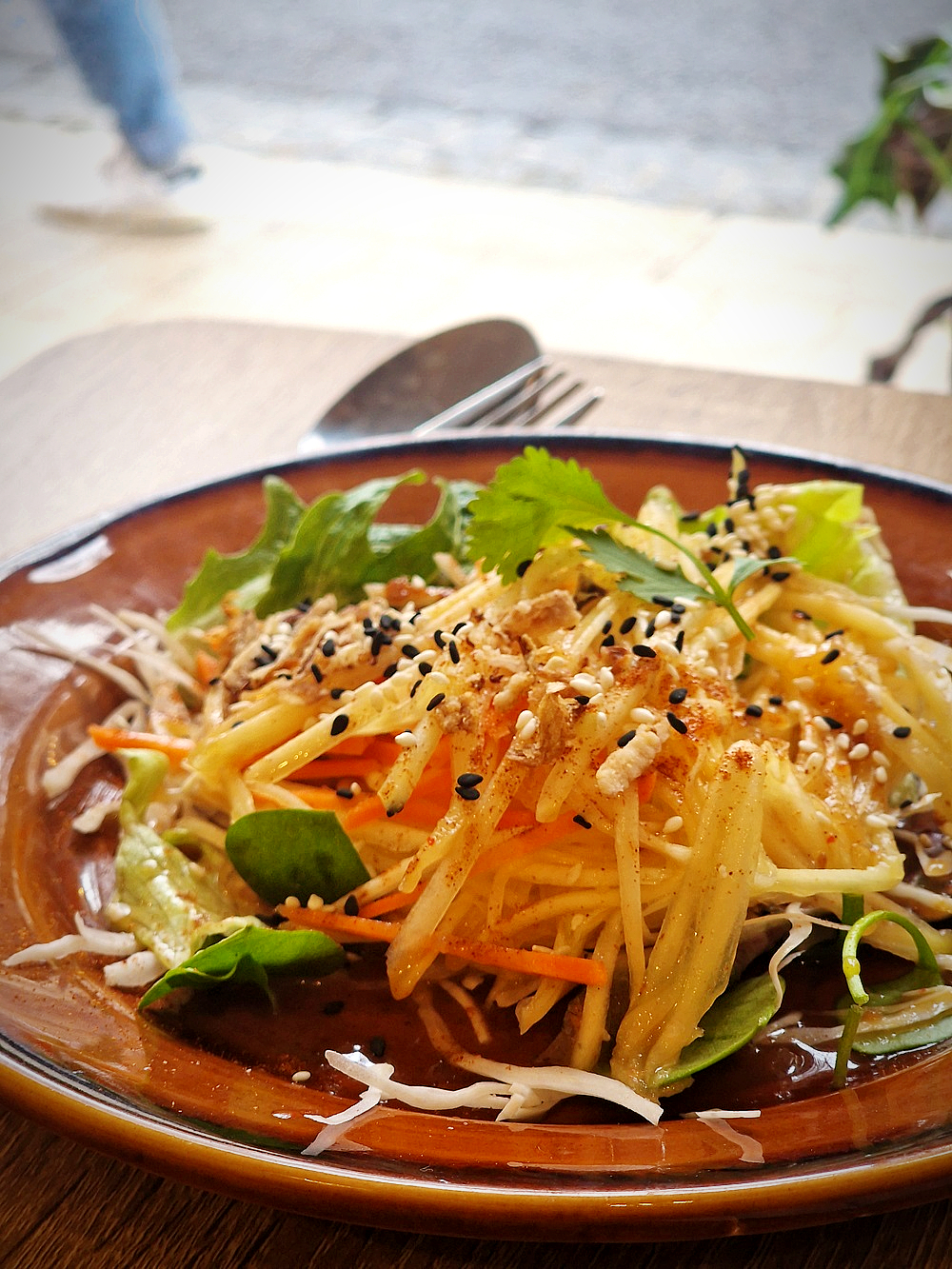 Soul street food salade de mangue marseille