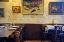 Bistrot Quasi à Eygalières, la salle au premier étage