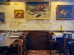 Bistrot Quasi à Eygalières, la salle au premier étage