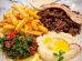 Chez Marwan, snack libanais à Marseille, l'assiette chawarma