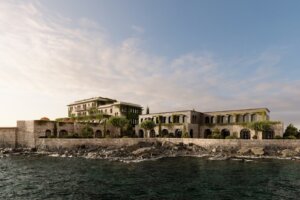L'hôtel Zannier Bendor sur l'île au large de Bandol