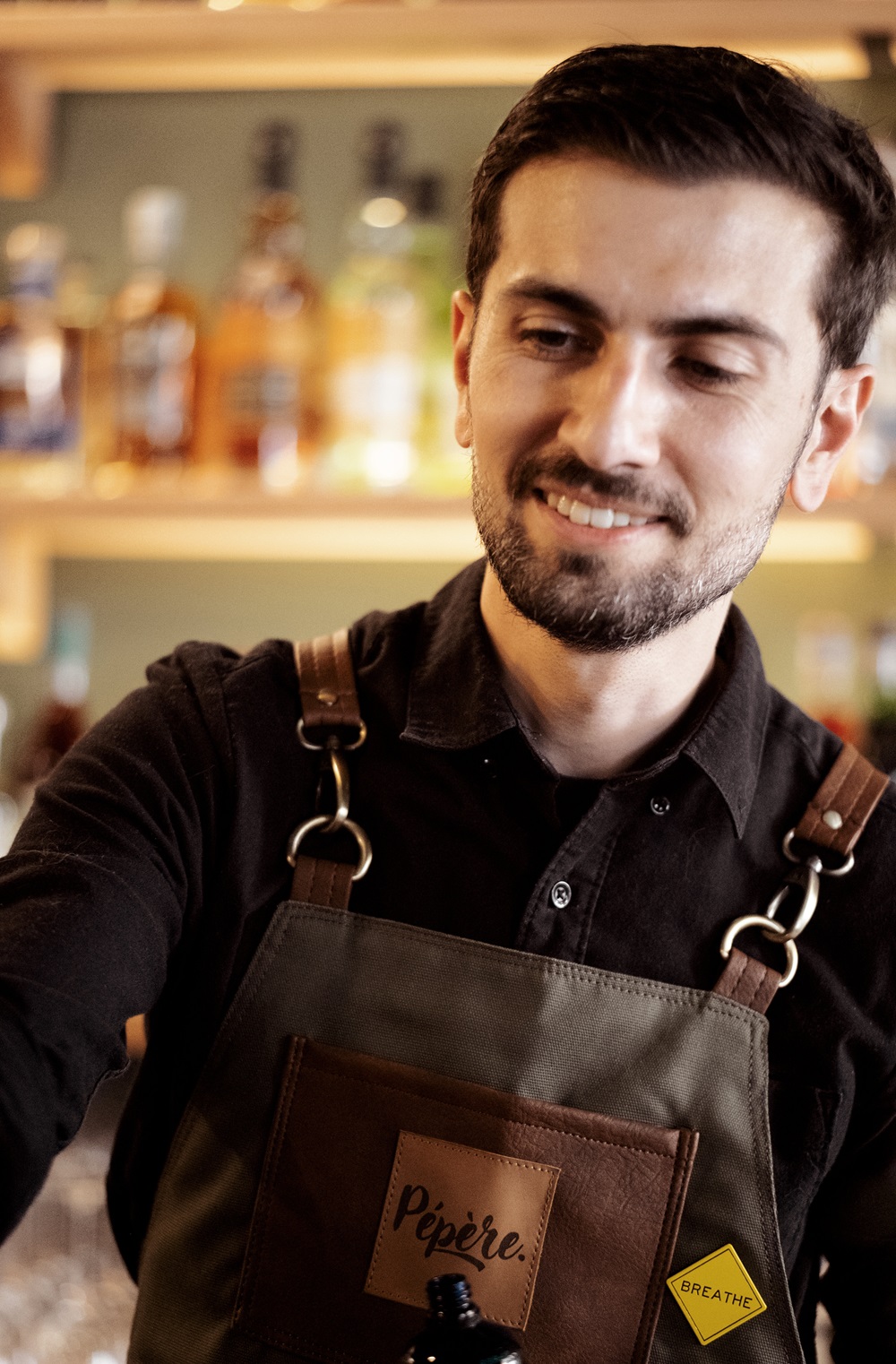 Rémy Durand, barman chez Pépère