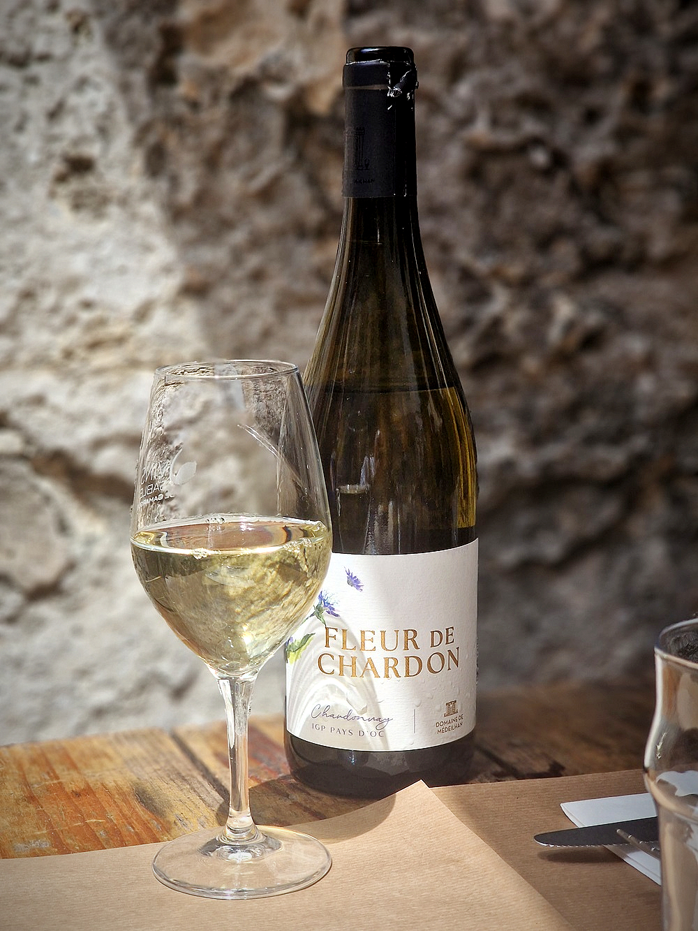 Fleur de Chardon, un vin servi chez Papy Moïse à Aigues-Mortes