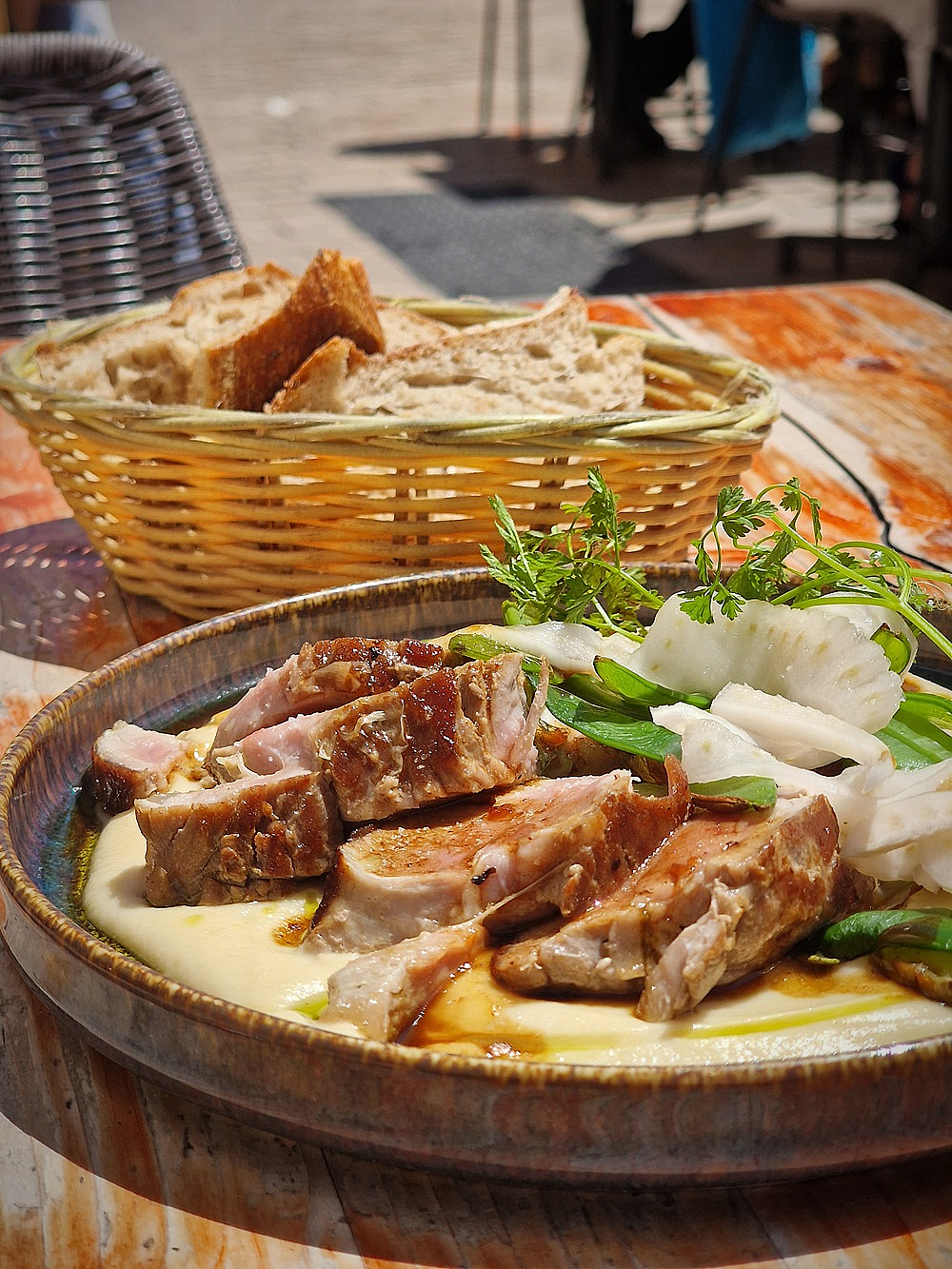 Un déjeuner au bistrot Les Lumières à Marseille