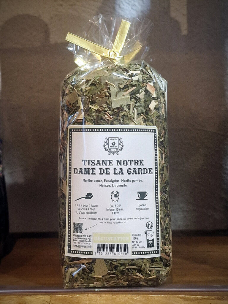 Tisanerie du Père Blaize et la fameuse Notre-Dame de la Garde