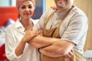 Lydia et Hamza Deramchi au Relais 50 revendiquent 3 macarons Ecotable