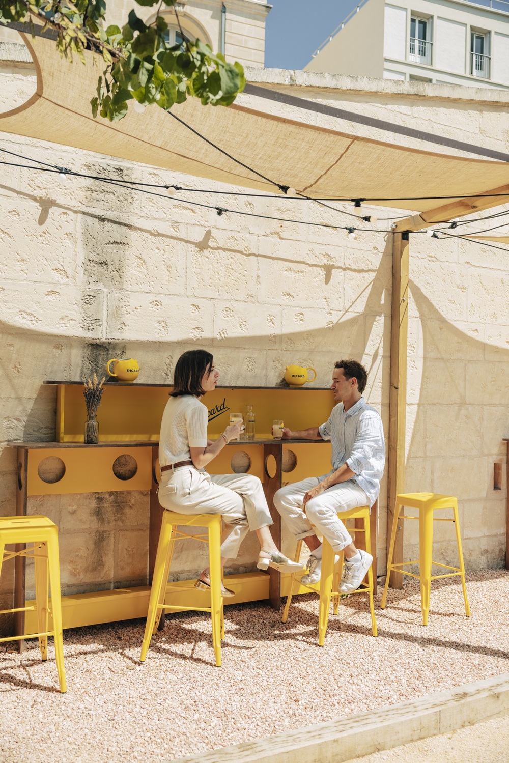 Un apéro dans le Jardin méditerranéen de l'Intercontinental Marseille