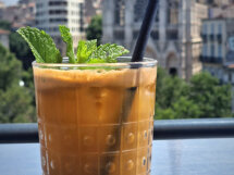 le cocktail détox servi au Réformés, le restaurant du rooftop de l'Artplexe sur la Canebière