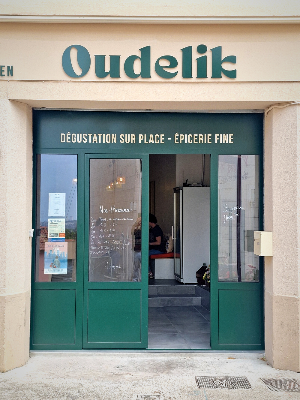 La façade d'Oudelik, restaurant arménien à Allauch 
