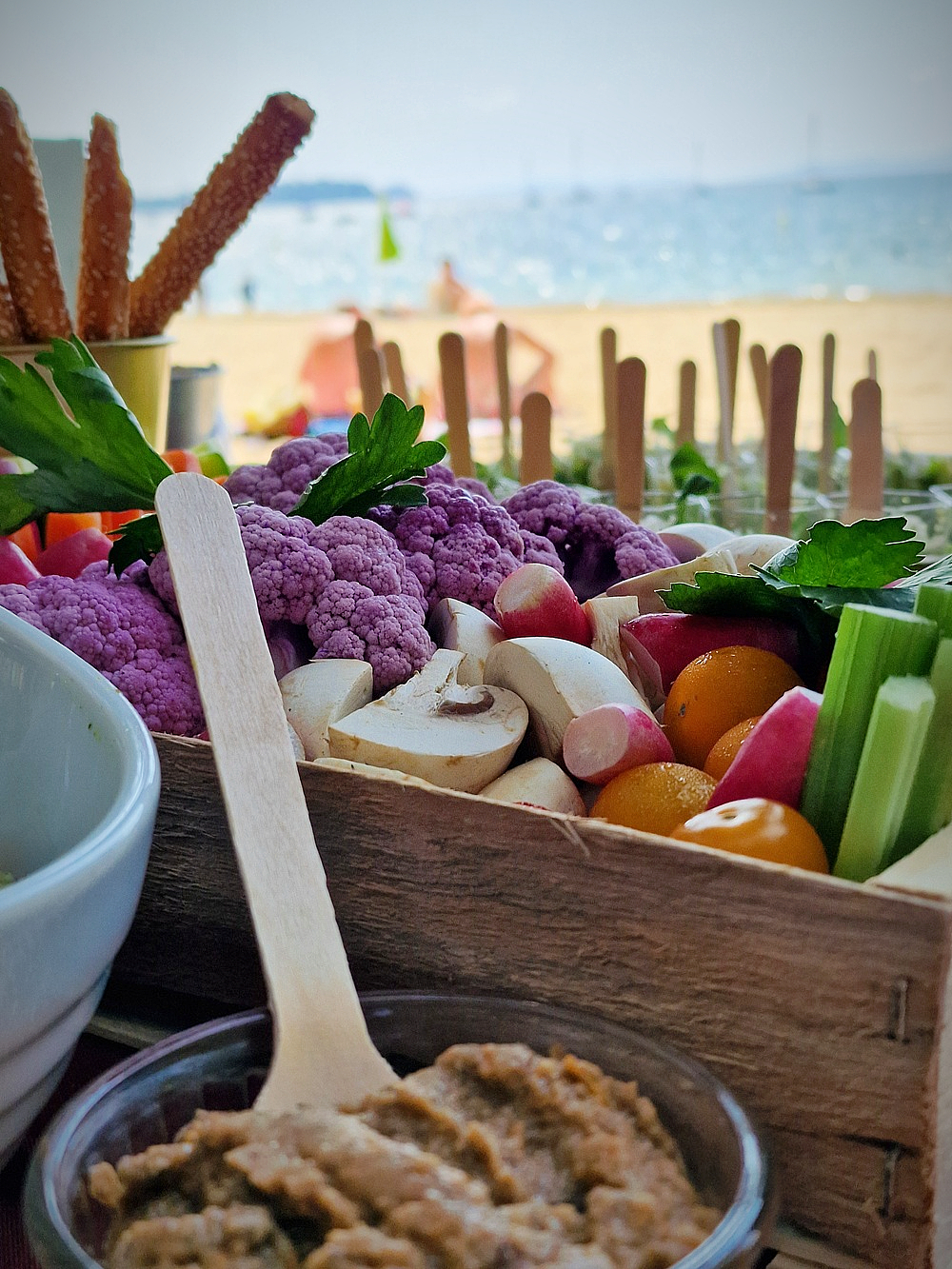 Le buffet qui sera servi lors de la 2e édition des vignerons sous les étoiles à La Londe-les-Maures