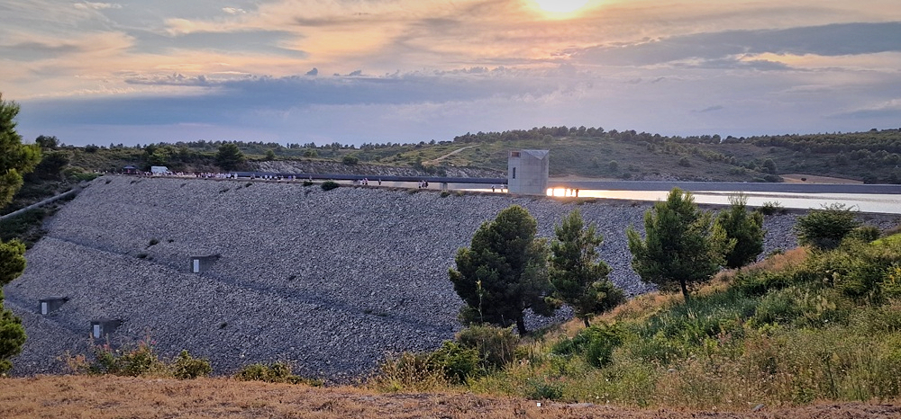 Le réservoir du vallon Dol à Marseille 14e arr.