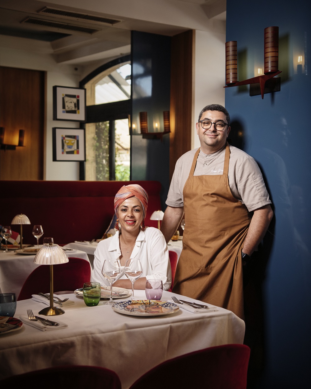 Le Relais 50, Hamza Deramchi et Lydia son épouse