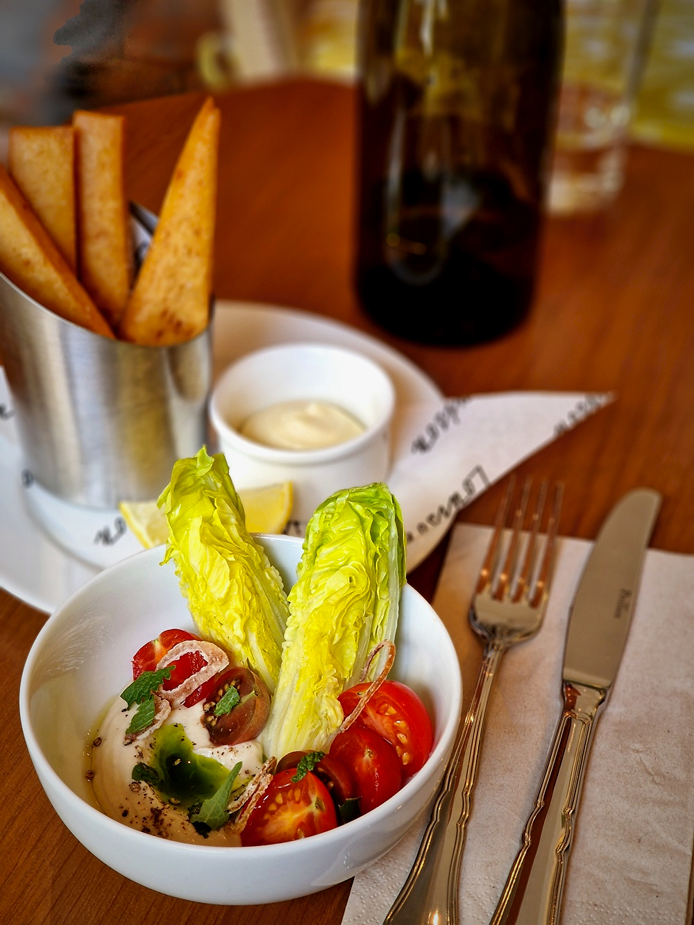 hôtel Amista : Chez Louison, un baba ghanouj