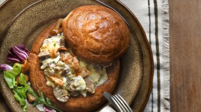 Gros chou façon bouchée à la reine