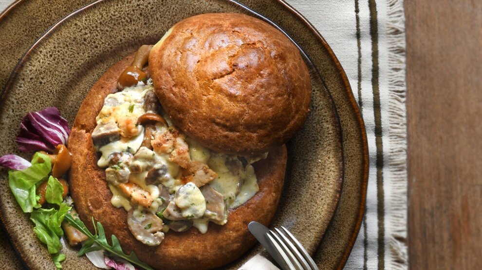 Gros chou façon bouchée à la reine