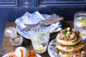 pancakes pour le brunch du dimanche