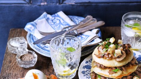 pancakes pour le brunch du dimanche