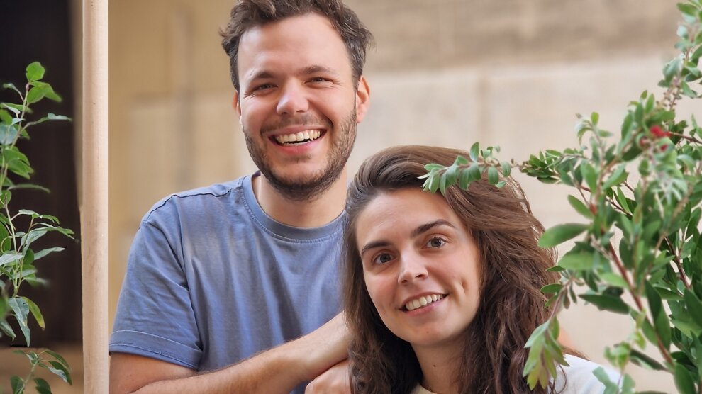 Lancelot et Ebonie du restaurant Annette à Marseille