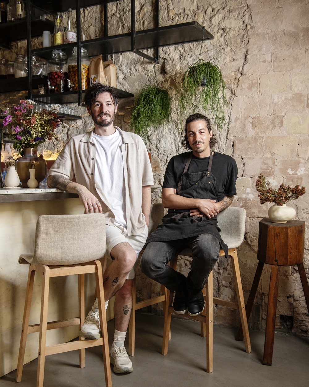 Restaurant Grenant, le duo de fondateurs