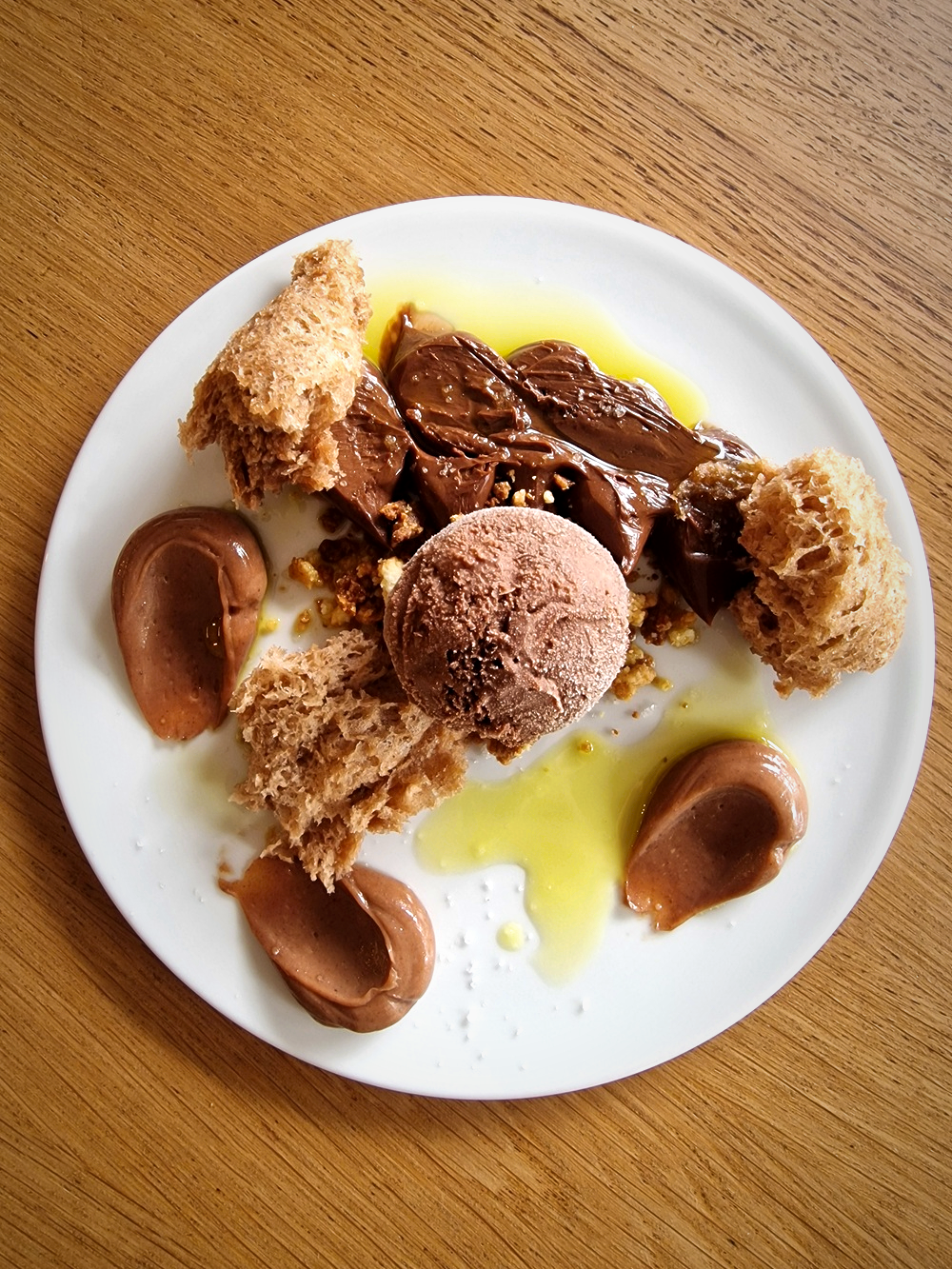 dessert chocolat restaurant grec à Marseille