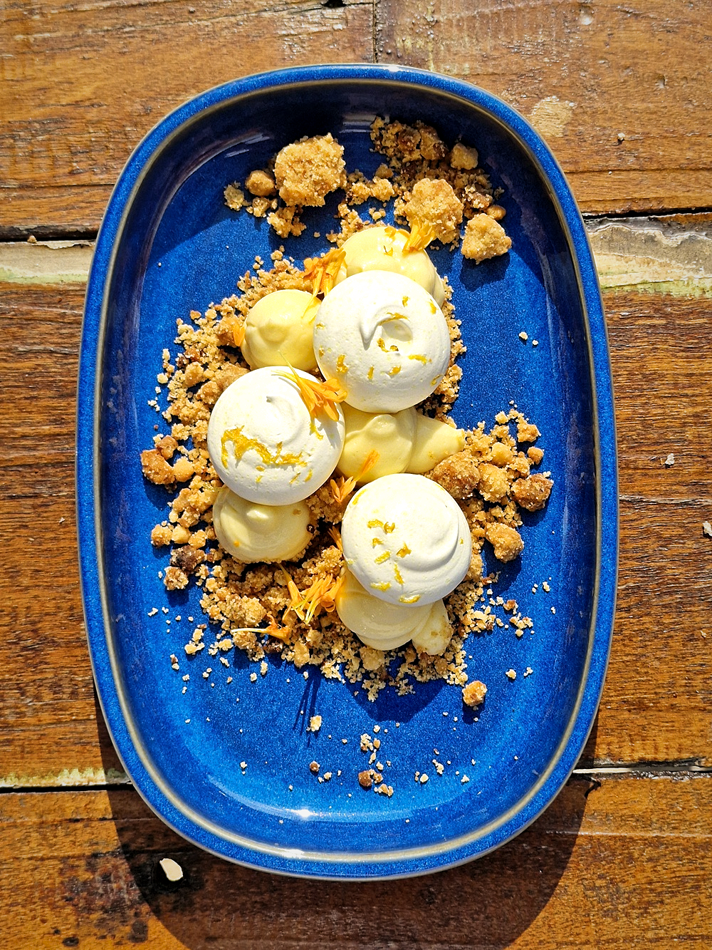 Samuel Devouche, la tarte au citron meringuée déstructurée