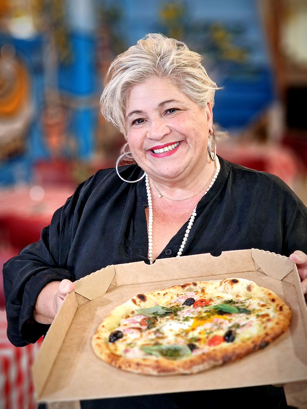 Denise Roman de la pizzeria Mère Buonavista à Marseille