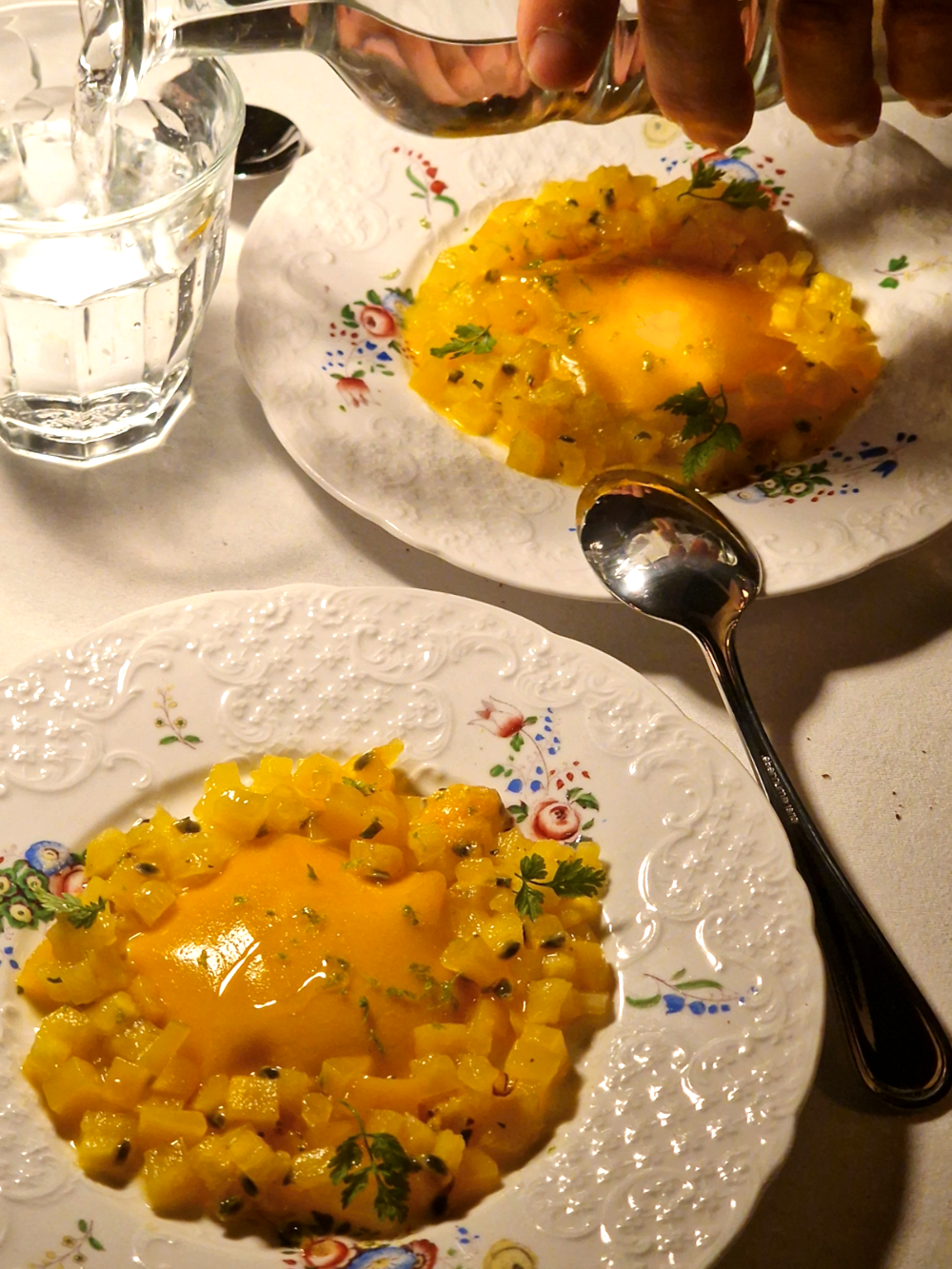 Les desserts raviole exotique de Sébastien Dugast