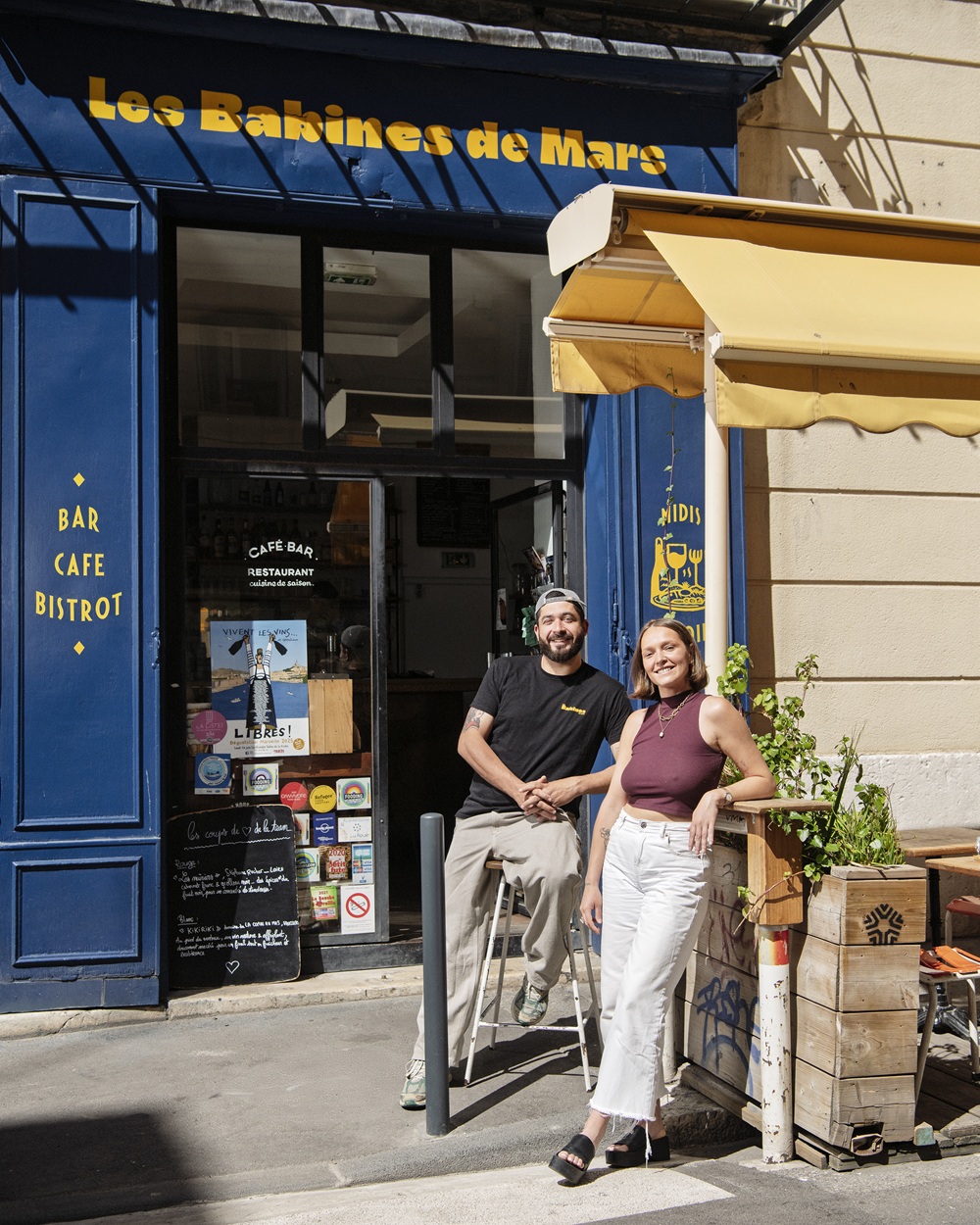 Aux Babines de Mars, Igor De Prittwitz  conservé le goût des bonnes choses et donné un coup de fièvre bienvenu à cette cantine authentique