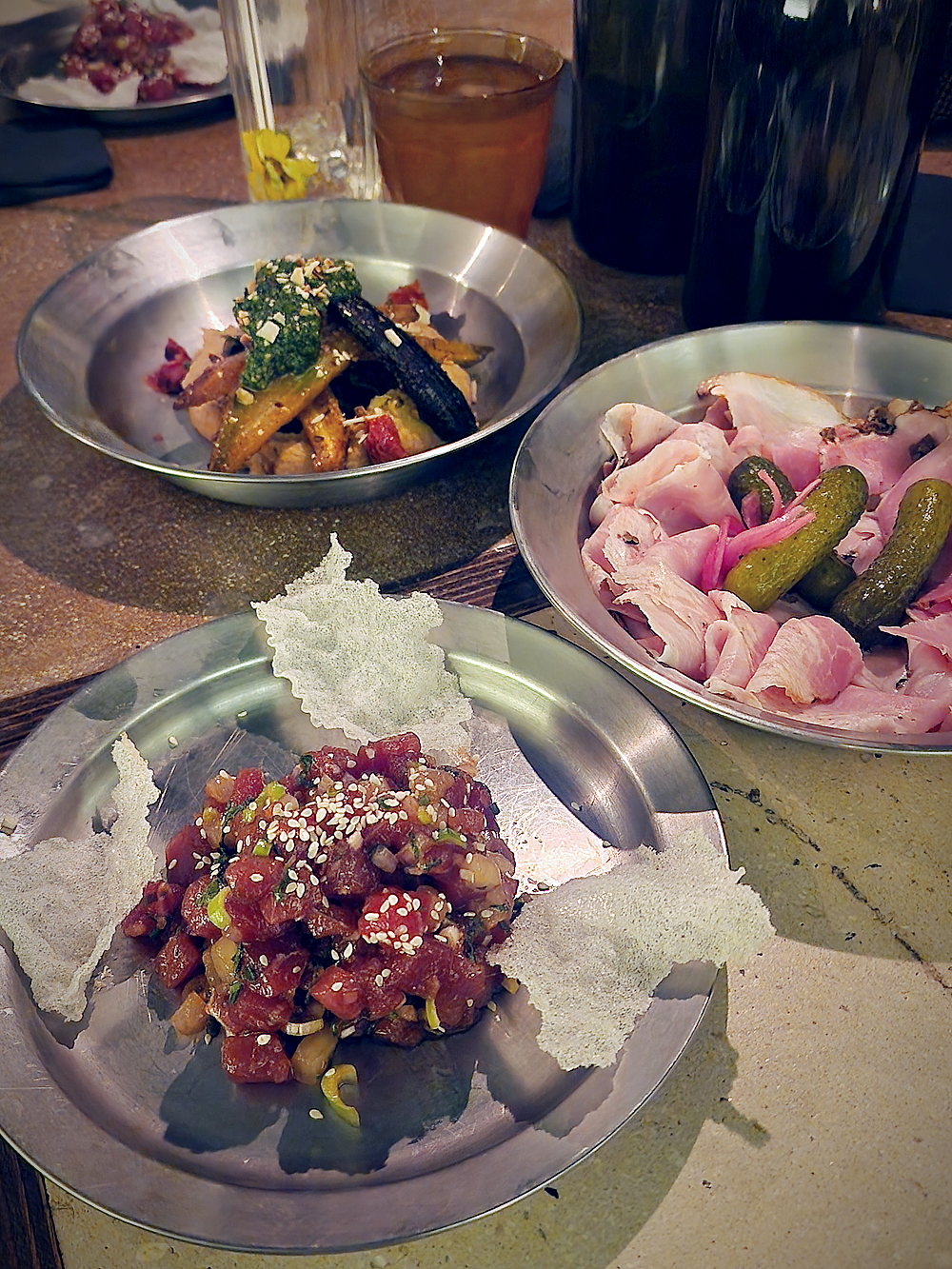 assiettes de partage