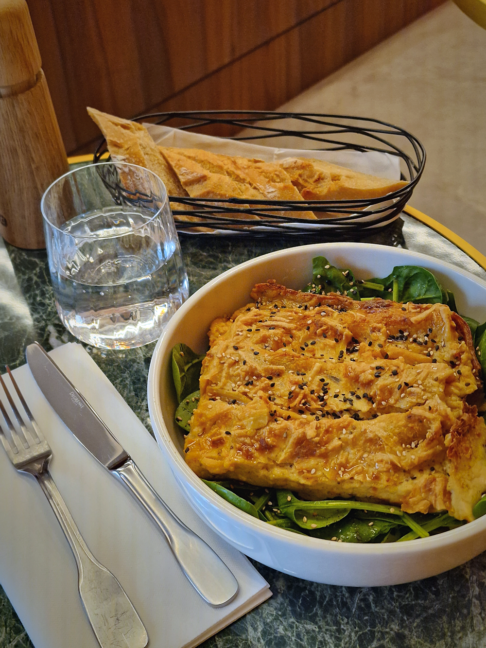 Silver John, le bistrot végétal, cannellonis verts