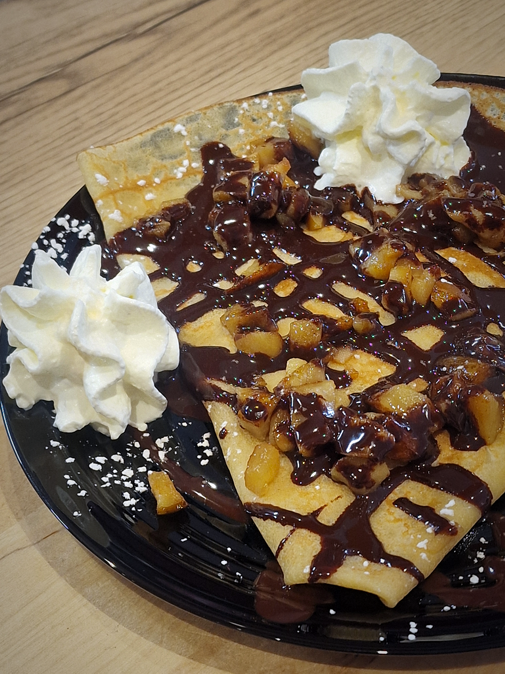 Krisbikaju, ce sont des crêpes et galettes bien tanquées. Hot spot crêpier bd Chave