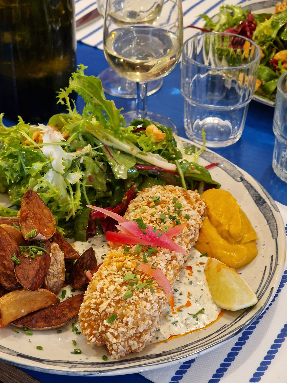 table du quartier Chave à Marseille