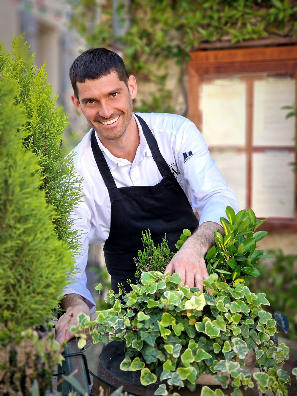 Au restaurant le Jas à La Roque d'Anthéron, Emeric Corbon 