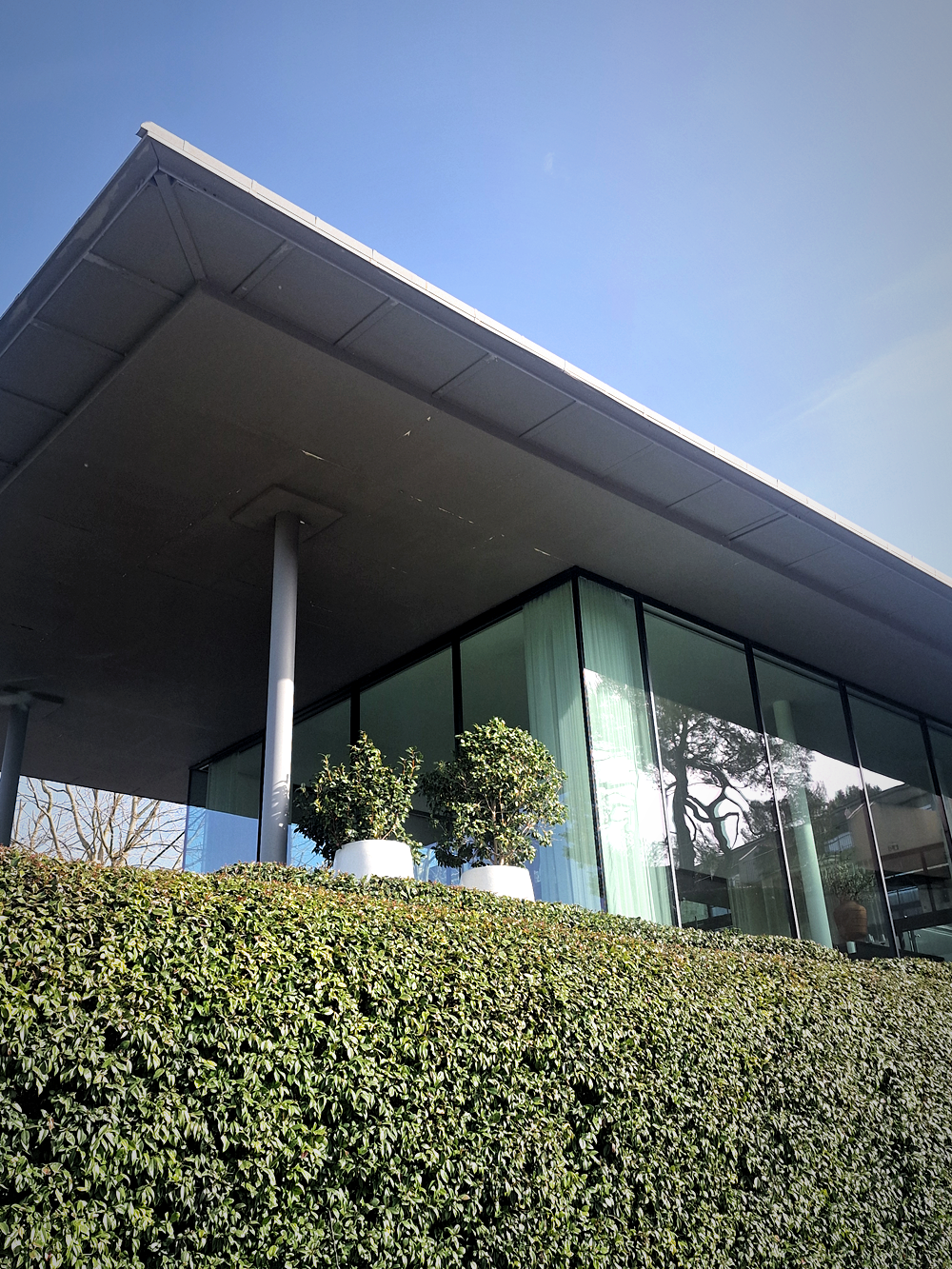 la Villa La Coste, salle du restaurant Louison