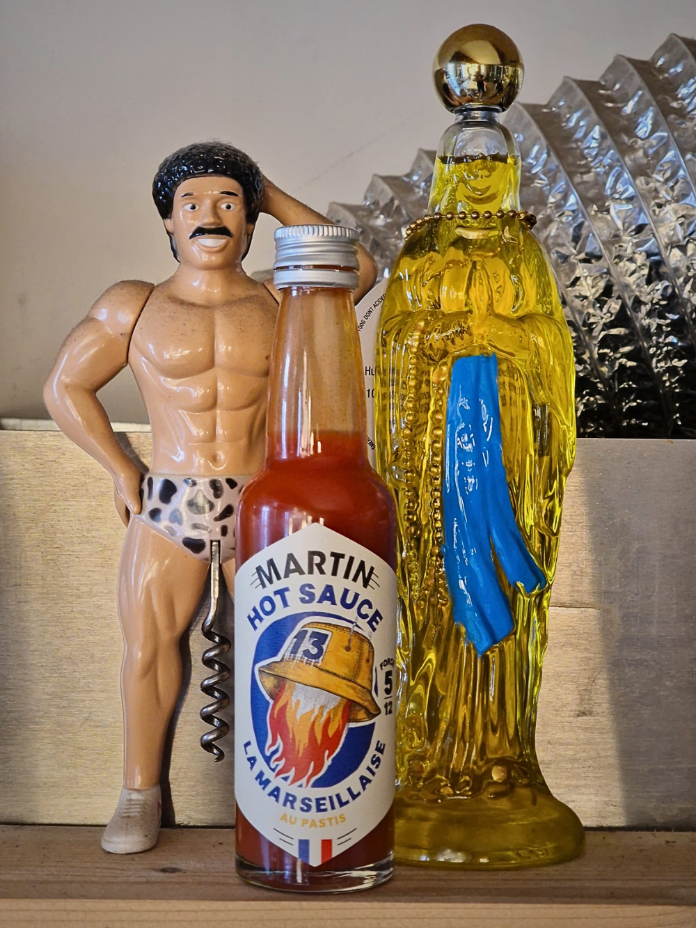 La Martin hot sauce aromatisée au pastis de Marseille de la distillerie de la Plaine