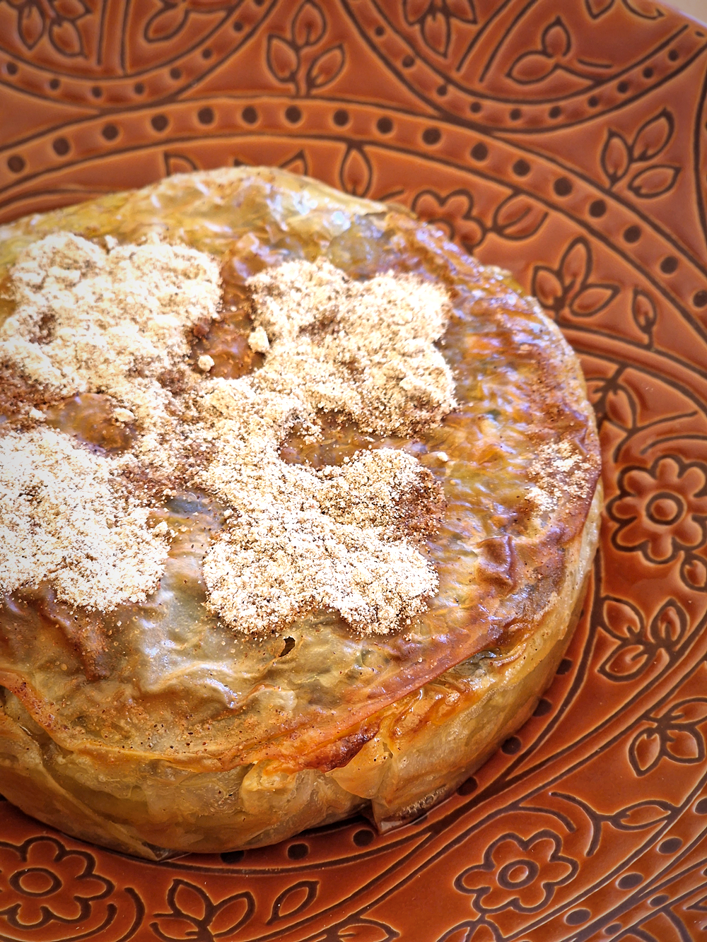 la pastilla servie chez Nonna Bazaar, Zannier île de Bendor