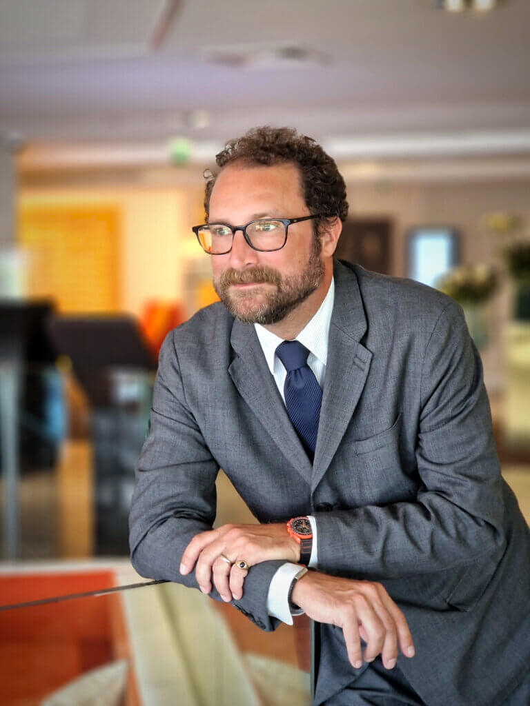 Vincent Gaymard, la directeur du Sofitel Marseille 