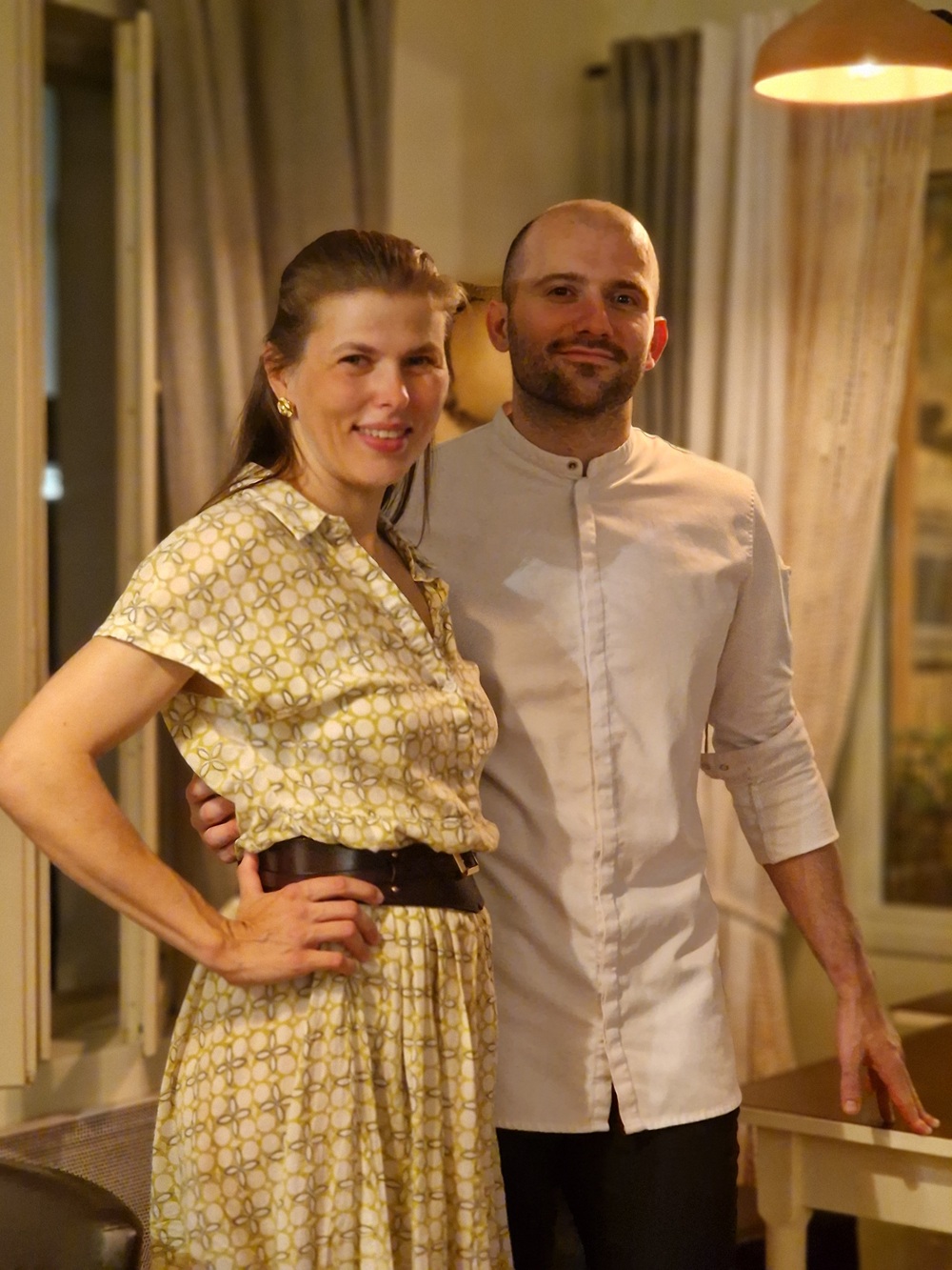 La Petite Maison de Cogolin : Damien Le Vivien et Cécile Liebmann servent une cuisine de haut-vol audacieuse et une sélection vins nickel