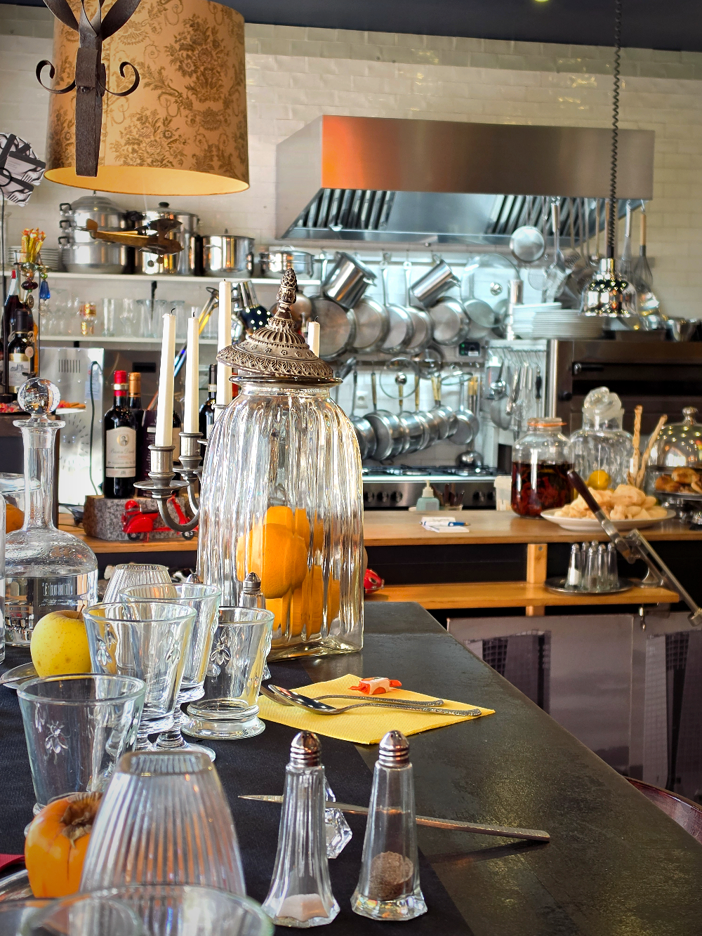 L'Osteria de Christophe, pâtes, pizzas, quetsches et cohiba